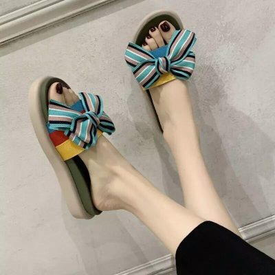 Bow Knot Fit Flops