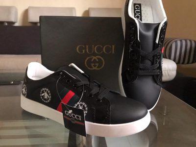 GG Ace Sneakers Black