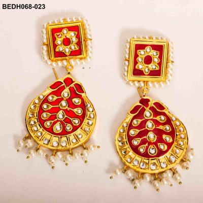 Meenakari Thappa Earring R1