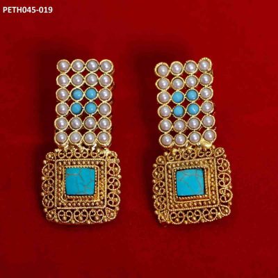 Long Pearl Studs