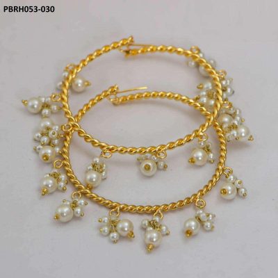 Big Hoops White
