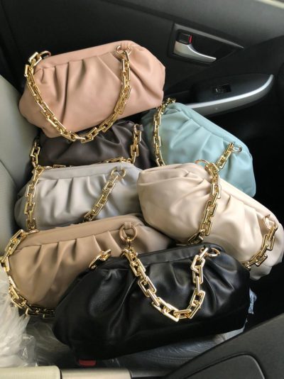 Cloud Bag With Chain