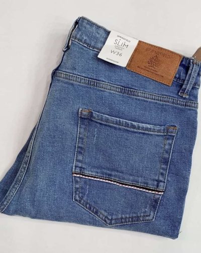 Folded SF Light Blue Denim Jeans