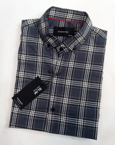 simple Button down check shirt
