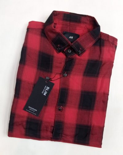 Broad Two Tone button-down Check Shirt