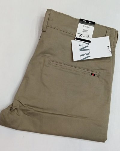 ZR Fawn Cotton Chinos with a flexible waist and innovative stretch cotton fabric, combined with the elegance of formal attire with the comfort of track-pant.