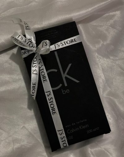 CK be For Men and Women by Calvin Klein — 200ml Eau de Toilette, Gift Wrapped with Signature J’s Store Ribbon on White Silk Fabric