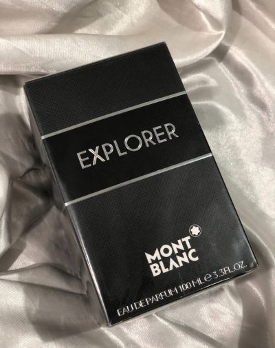 Montblanc Explorer Eau de Parfum 100ml in textured black box