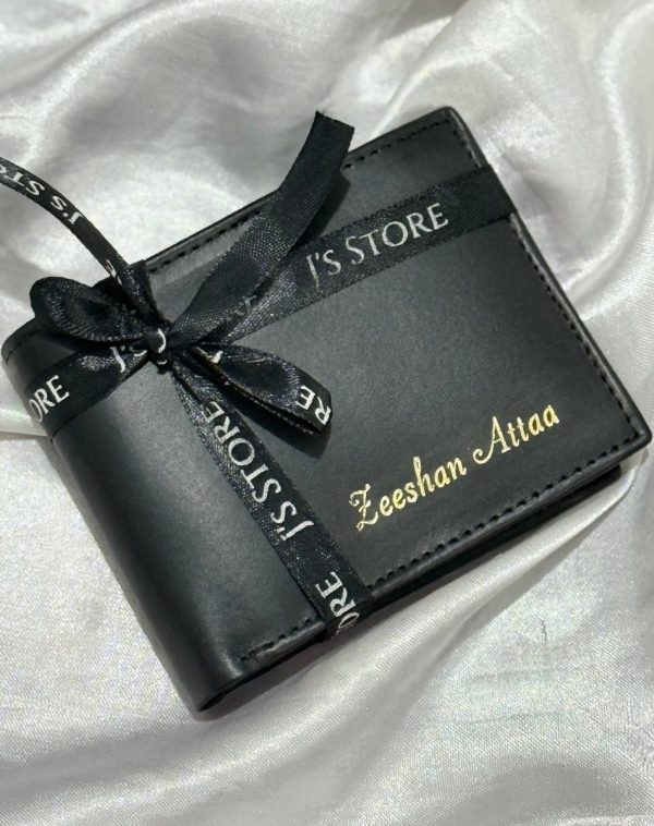 Customized Leather Wallet made from premium material.
